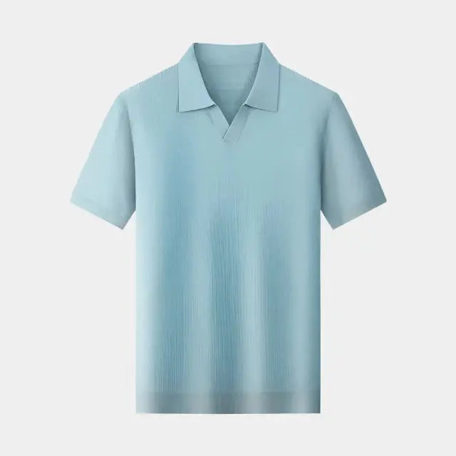 Short Sleeve Polo Without Buttons Daily - Palm Beach Boutique