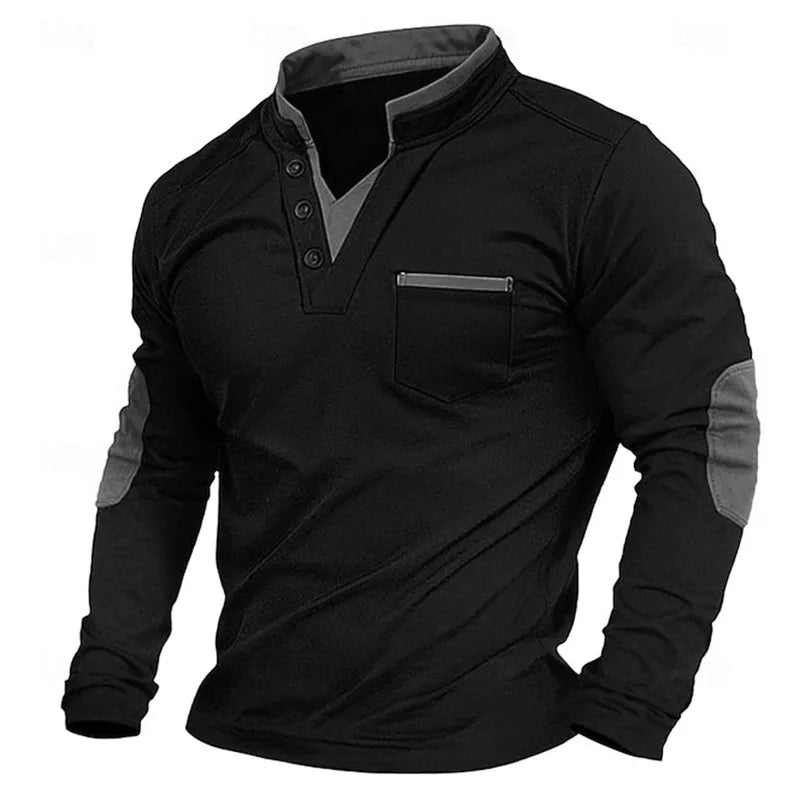 Laluna | Men's V-Neck Sweater