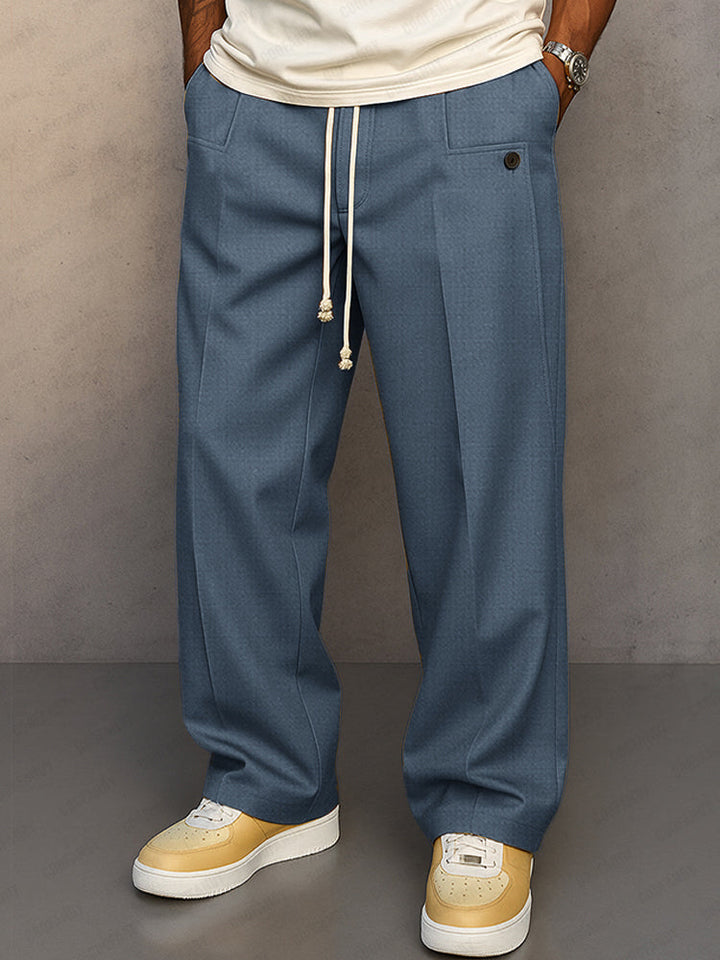 ELEGANT PANTS WITH DRAWSTRING