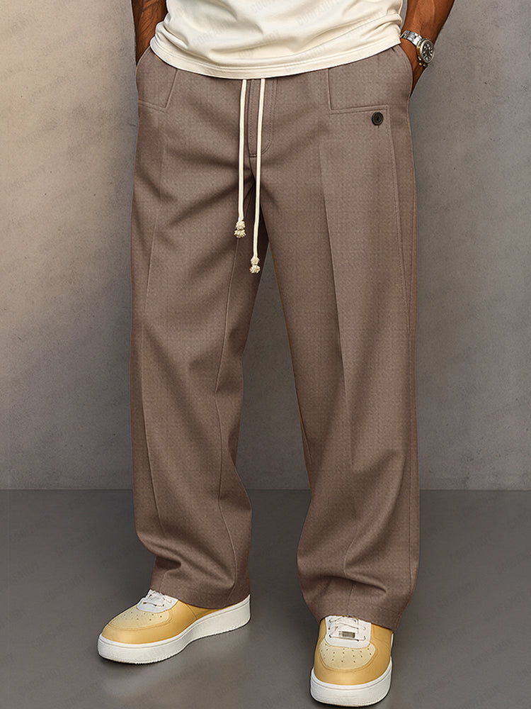 ELEGANT PANTS WITH DRAWSTRING