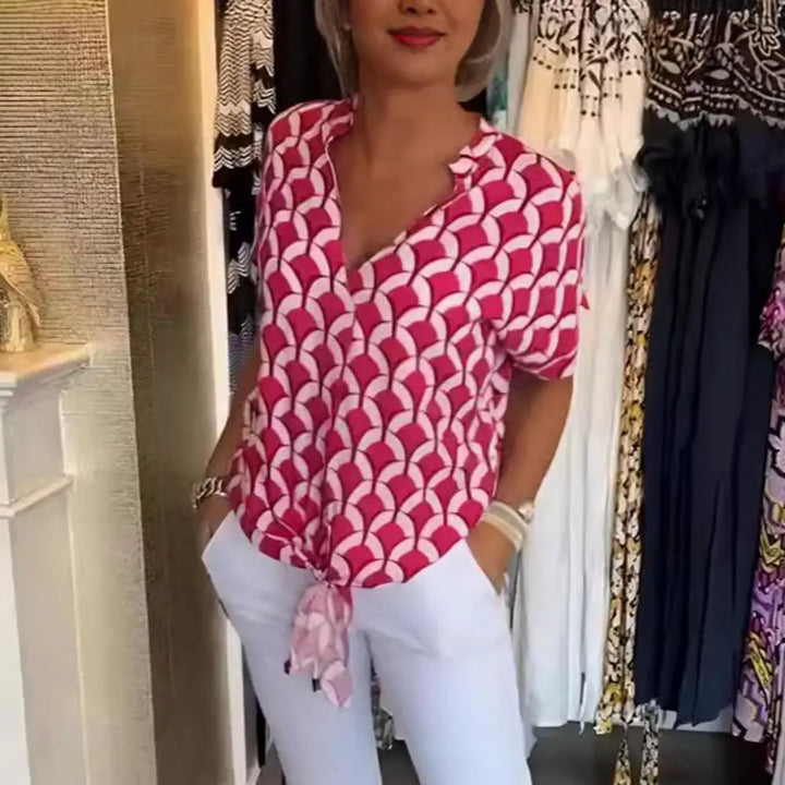 Freda™  Chic V-Neck Top