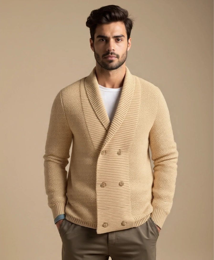 Elegant British Knitted Cardigan - Palm Beach Boutique