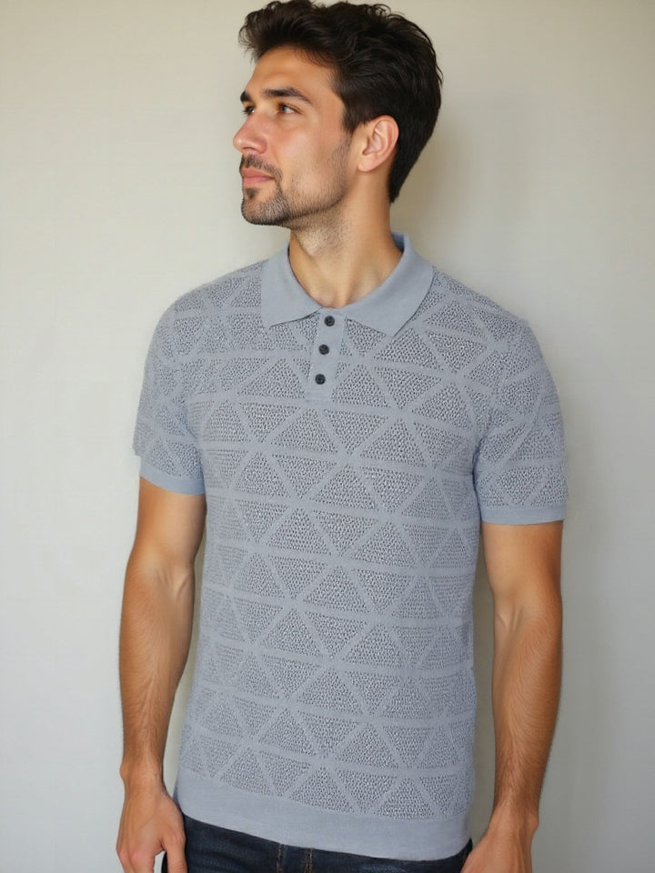 Woven Leather Polo Palm Beach Boutique