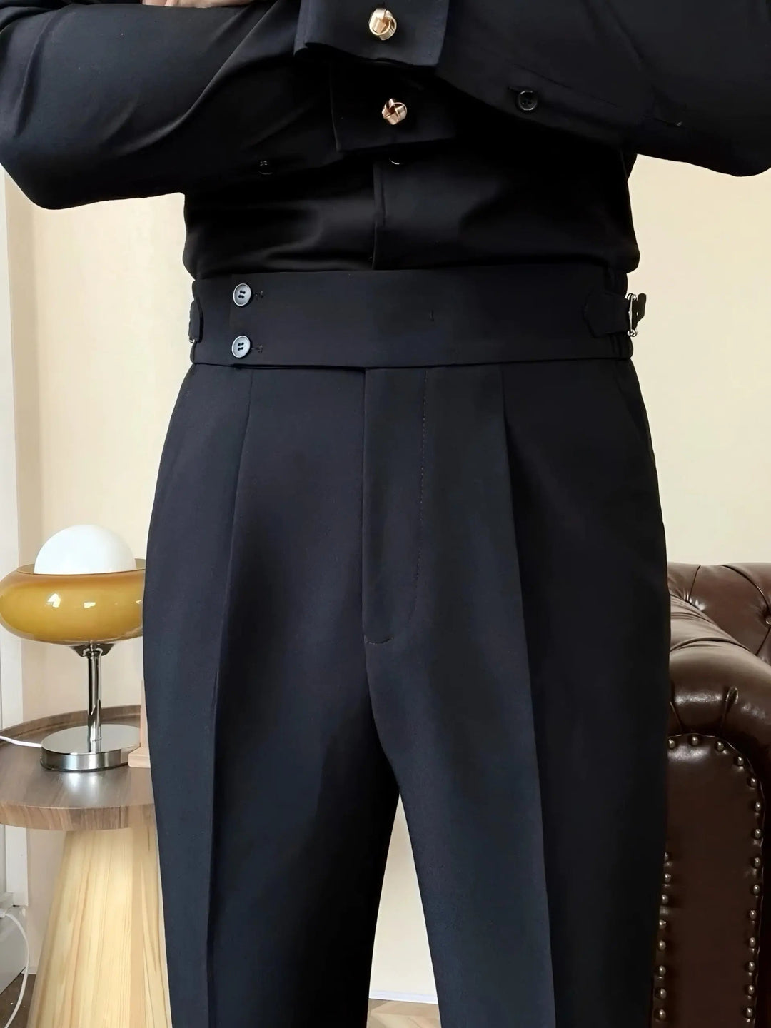 Classic Elastic Pants Sidetab Italia