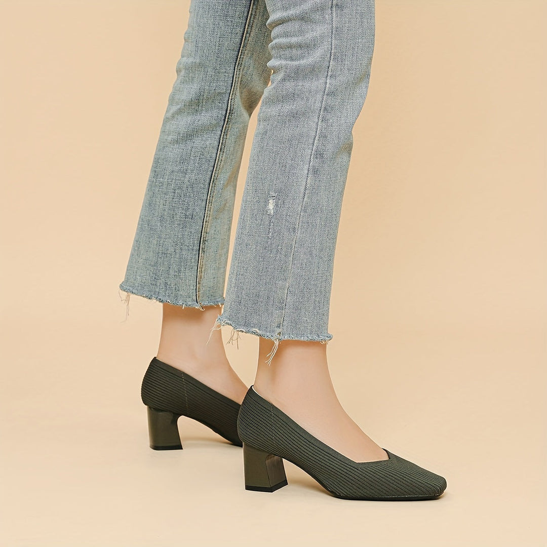 Marie – Comfortable high heels with a stable heel for pain-free support