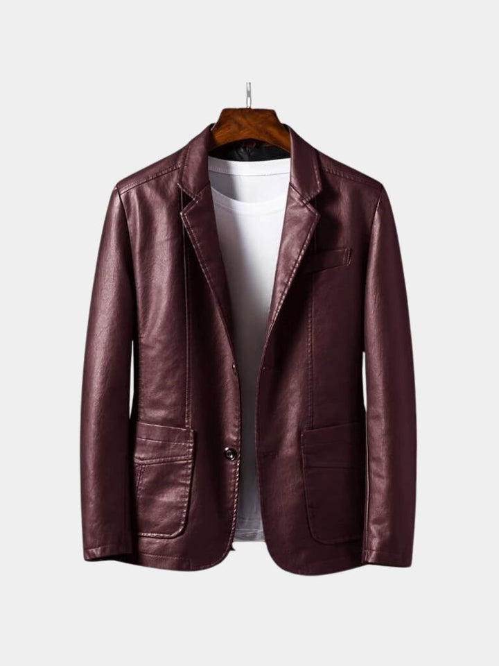 Palm Beach Boutique Bold Caramel Leather Jacket