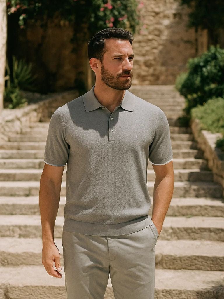 Brownston Knit Polo - Palm Beach Boutique