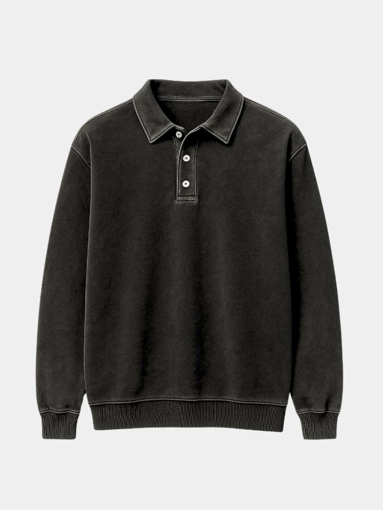 Canyon Mist Long Sleeve Polo – Palm Beach Boutique