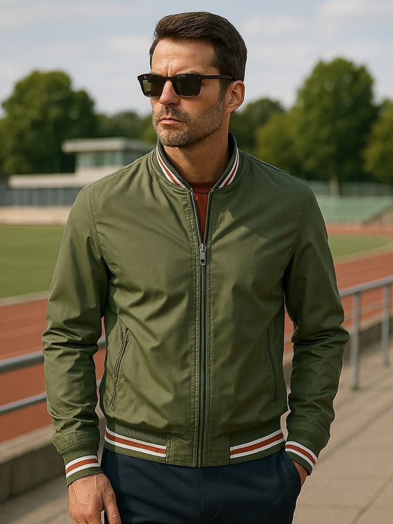 Palm Beach Boutique Casual Bomber Jacket