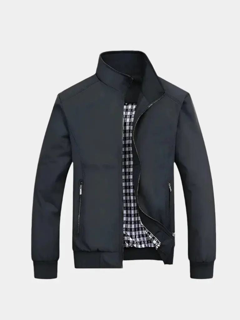 Palm Beach Boutique Casual Solid Bomber Jacket