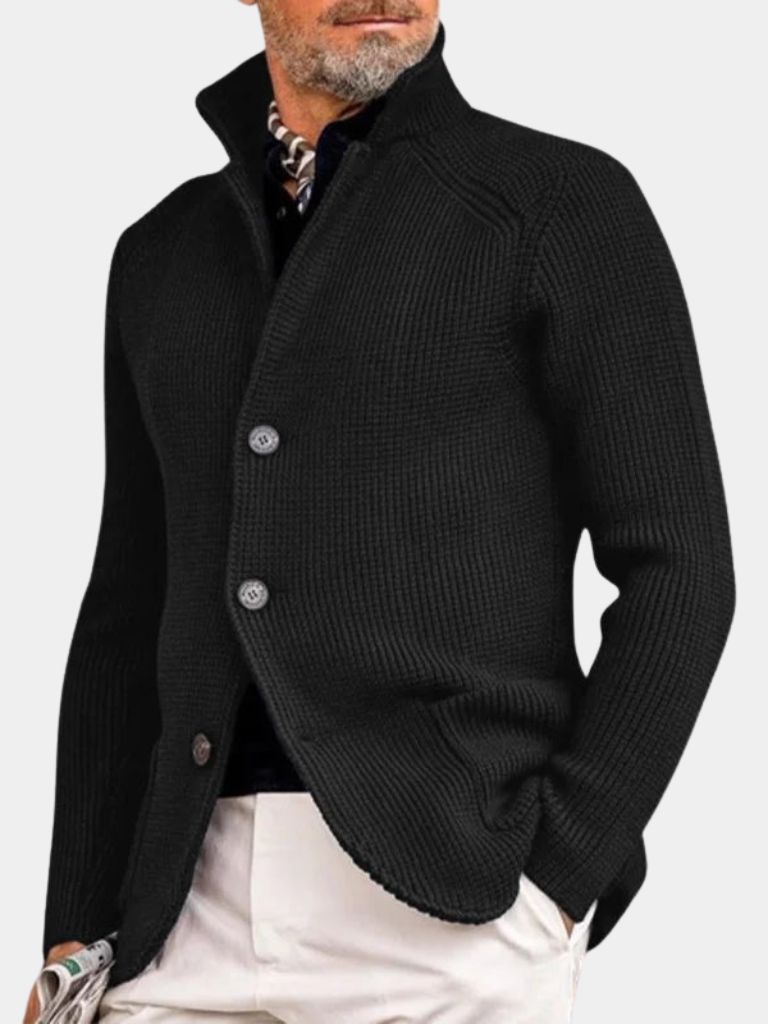 Palm Beach Boutique Classic Heritage Knit Jacket with Button Detail