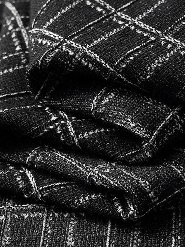 Classic Black Knit Polo - Palm Beach Boutique