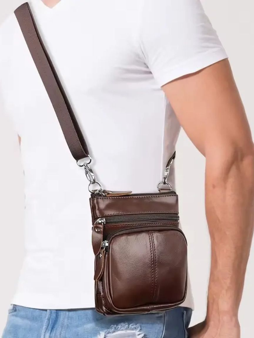 Palm Beach Boutique Leather Crossbody Bag