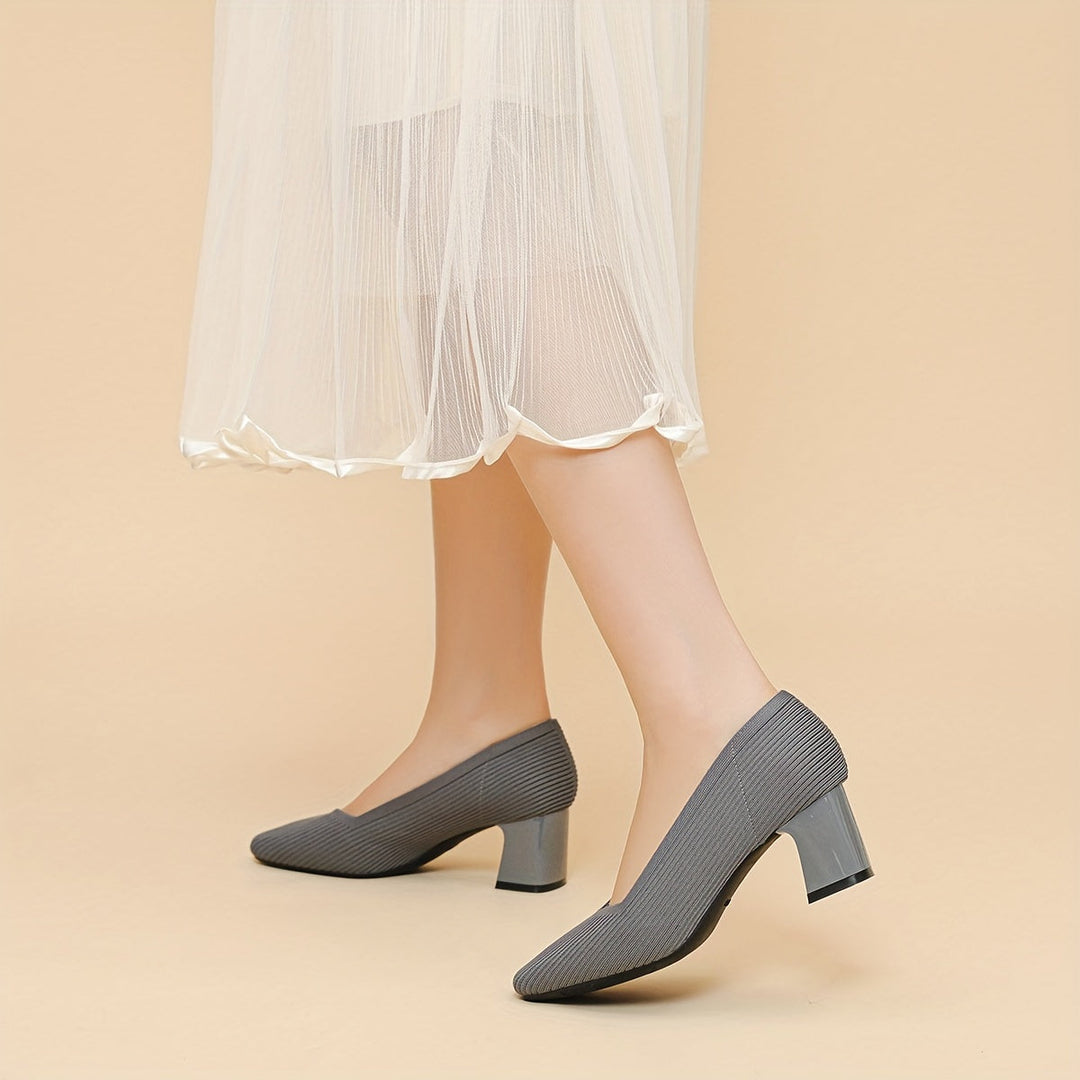 Marie – Comfortable high heels with a stable heel for pain-free support