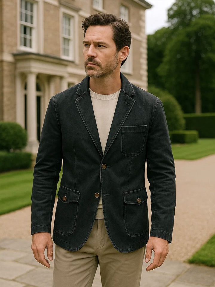 Palm Beach Boutique Covenant Denim Blazer Jacket