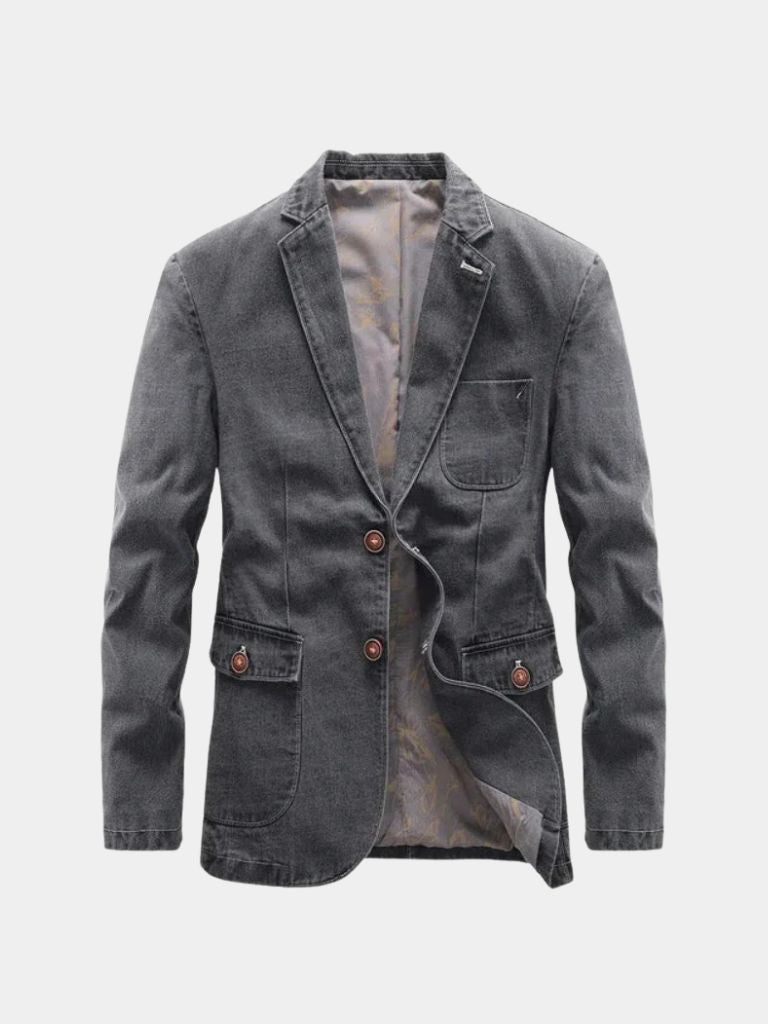 Palm Beach Boutique Covenant Denim Blazer Jacket