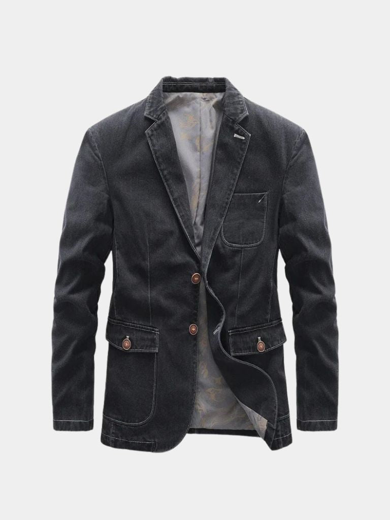 Palm Beach Boutique Covenant Denim Blazer Jacket