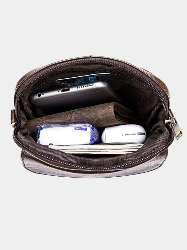 Palm Beach Boutique Essential Leather Crossbody Bag