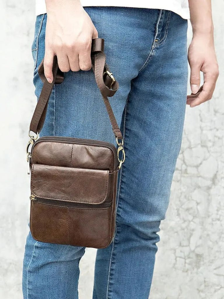 Palm Beach Boutique Essential Leather Crossbody Bag