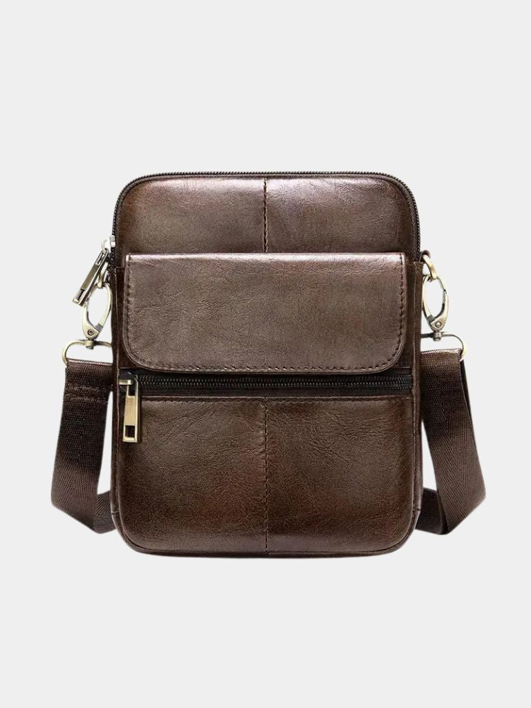 Palm Beach Boutique Essential Leather Crossbody Bag