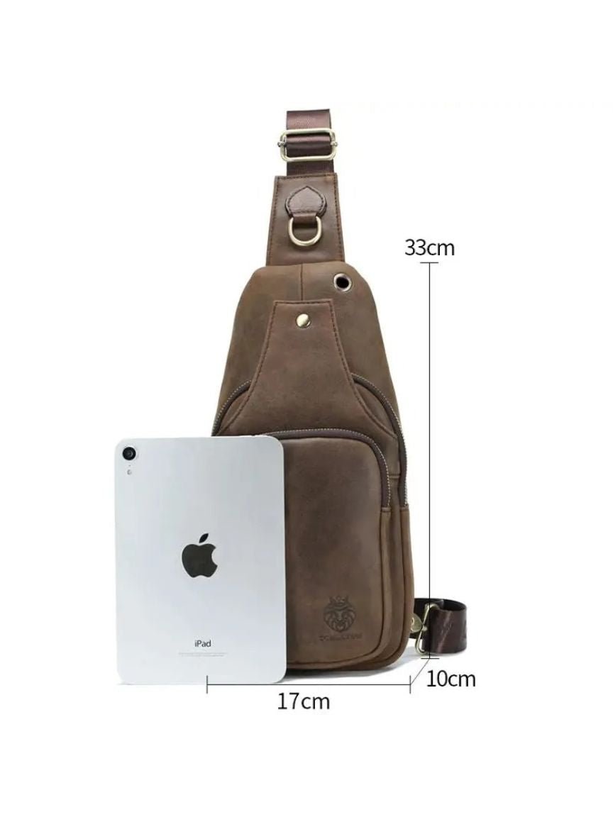 Palm Beach Boutique Essential Leather Shoulder Bag