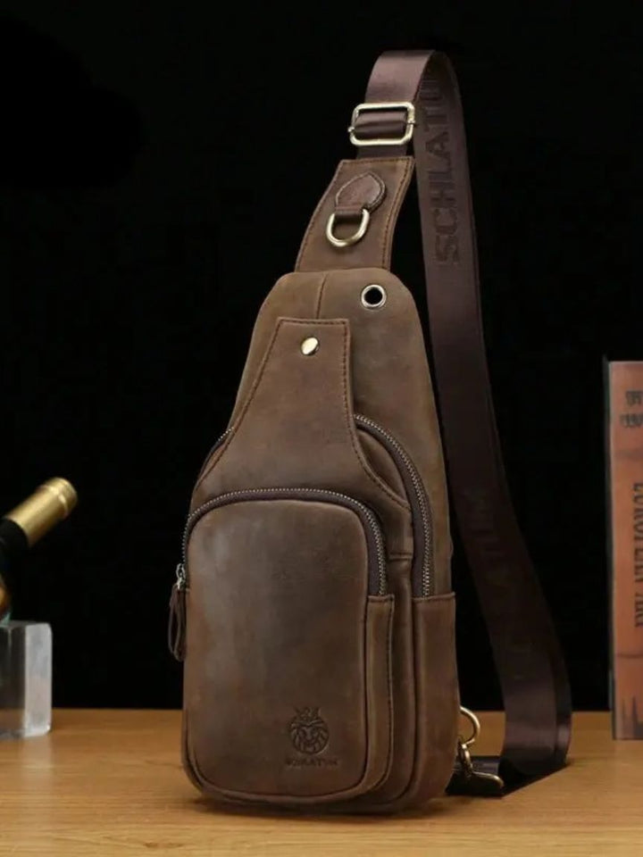 Palm Beach Boutique Essential Leather Shoulder Bag