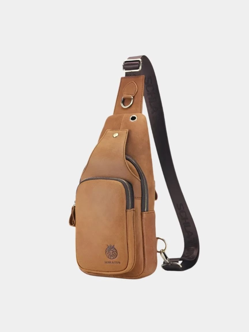 Palm Beach Boutique Essential Leather Shoulder Bag