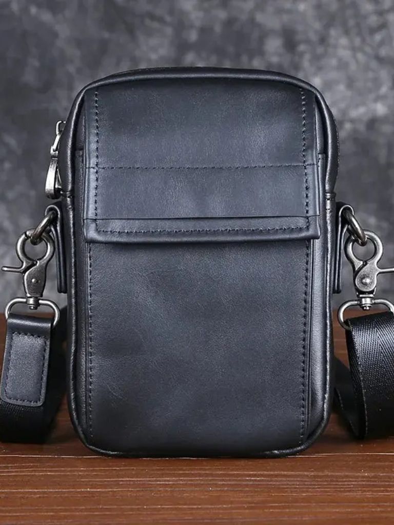Palm Beach Boutique Essential Leather Crossbody Bag Pj