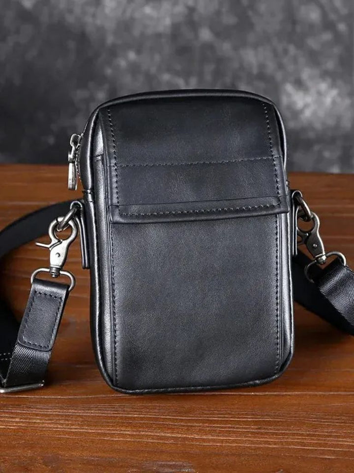 Palm Beach Boutique Essential Leather Crossbody Bag Pj
