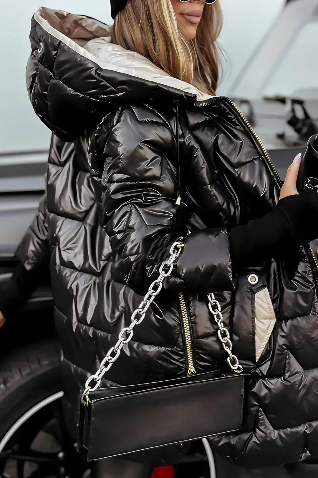 MILA | Long Quilted Jacket