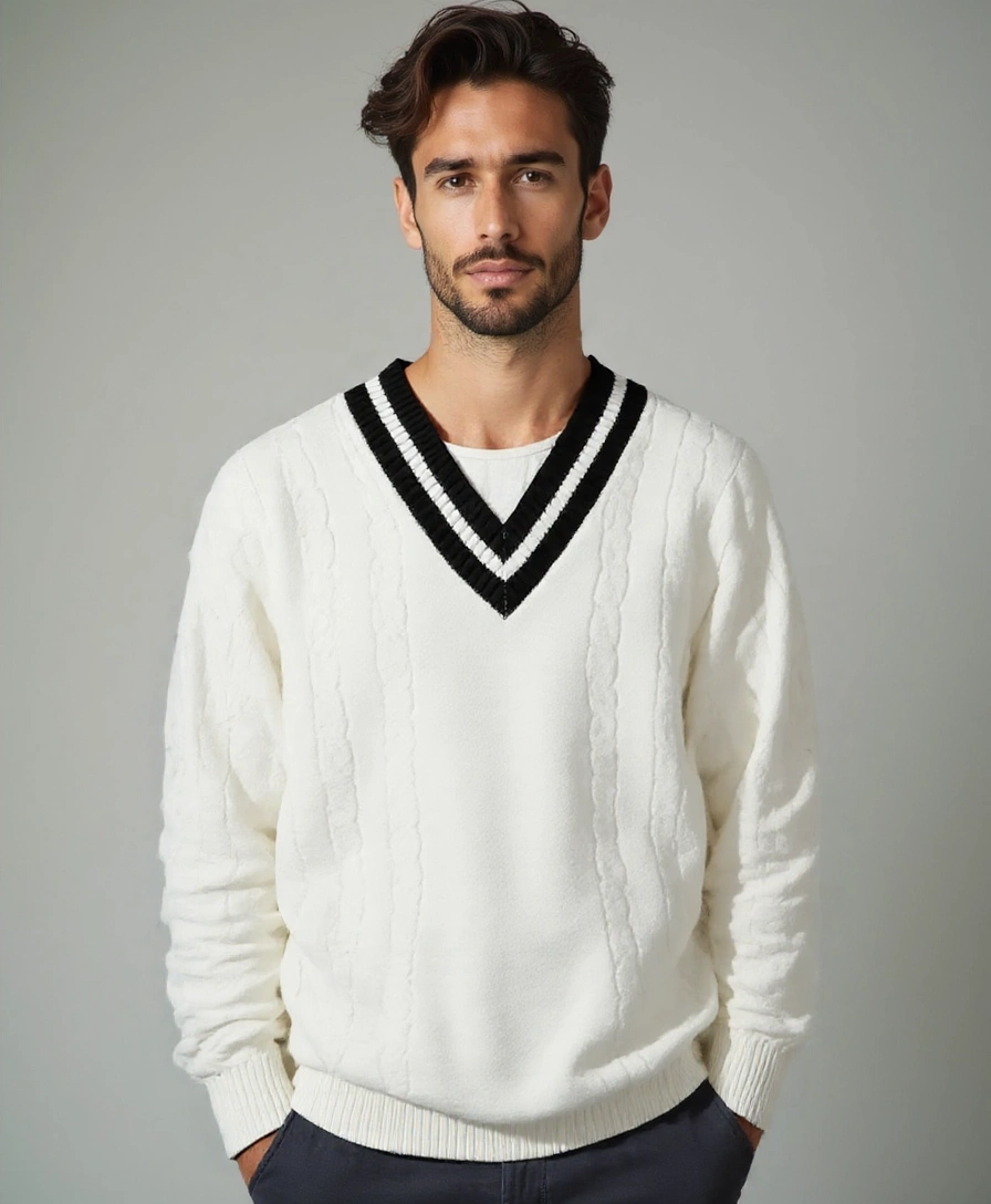 Minimalist Sketch with V-Neck - Palm Beach Boutique