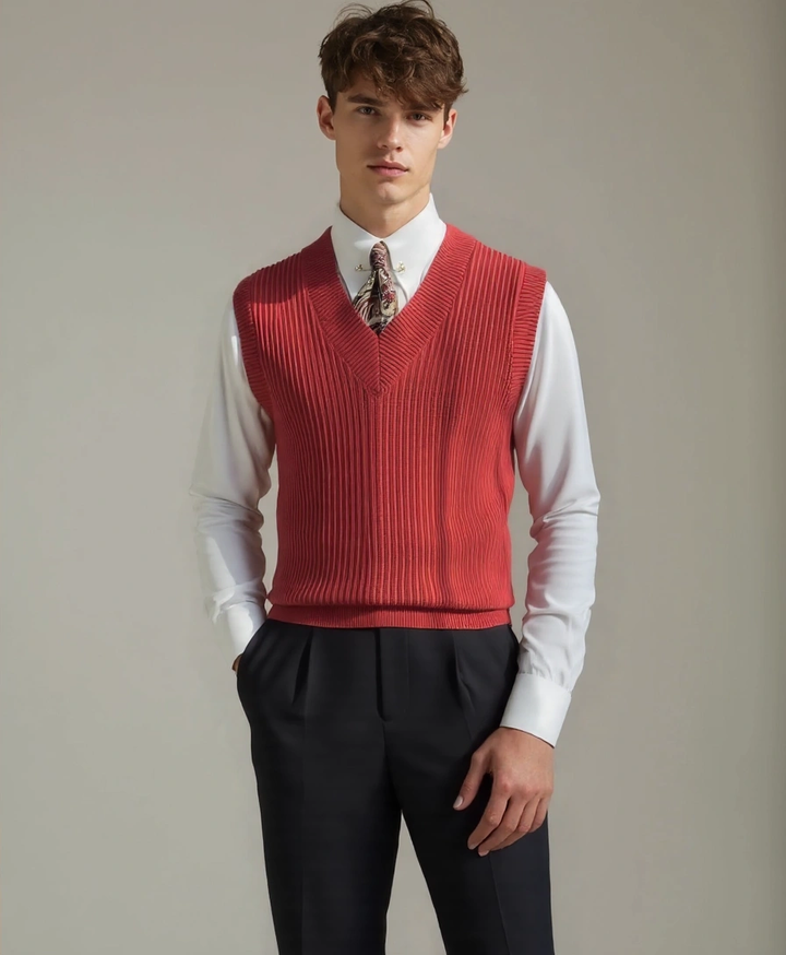 Knitted Vest - Palm Beach Boutique
