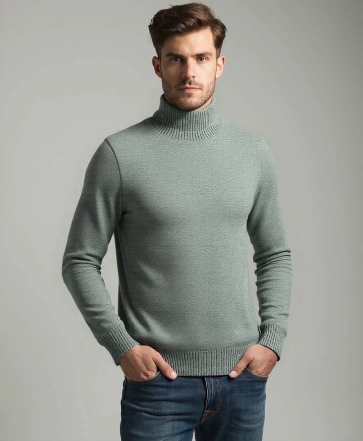 High Neck Jumper
