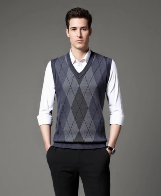 Basic Academic Sweater - Palm Beach Boutique