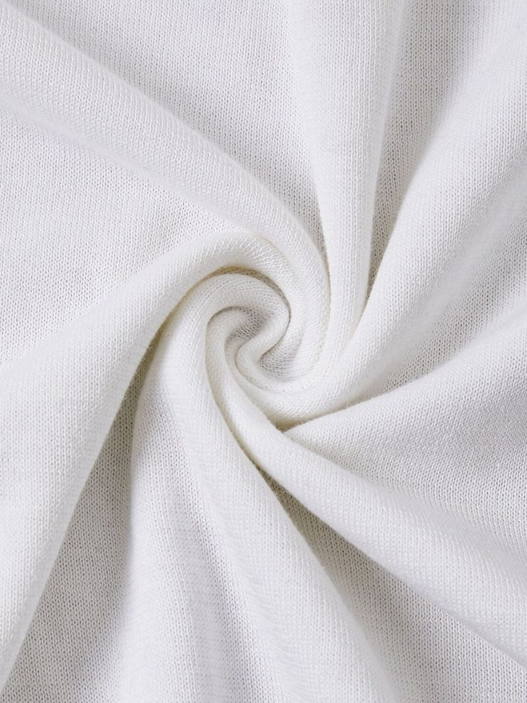 Ivory Elite Long Sleeve Polo Palm Beach Boutique
