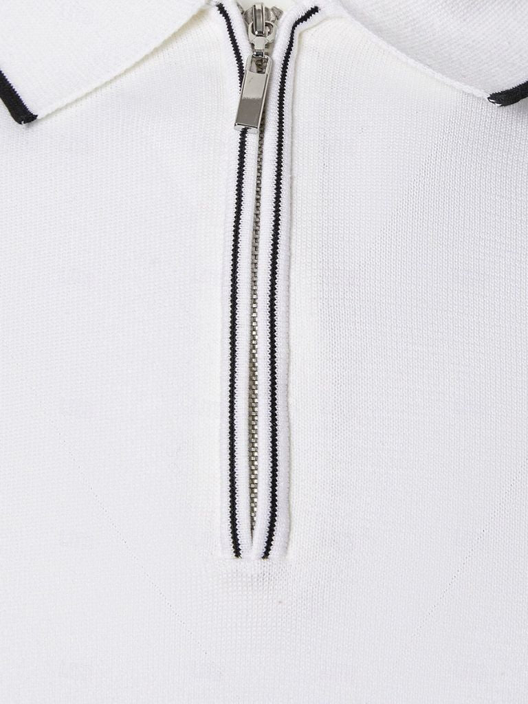 Ivory Elite Long Sleeve Polo Palm Beach Boutique