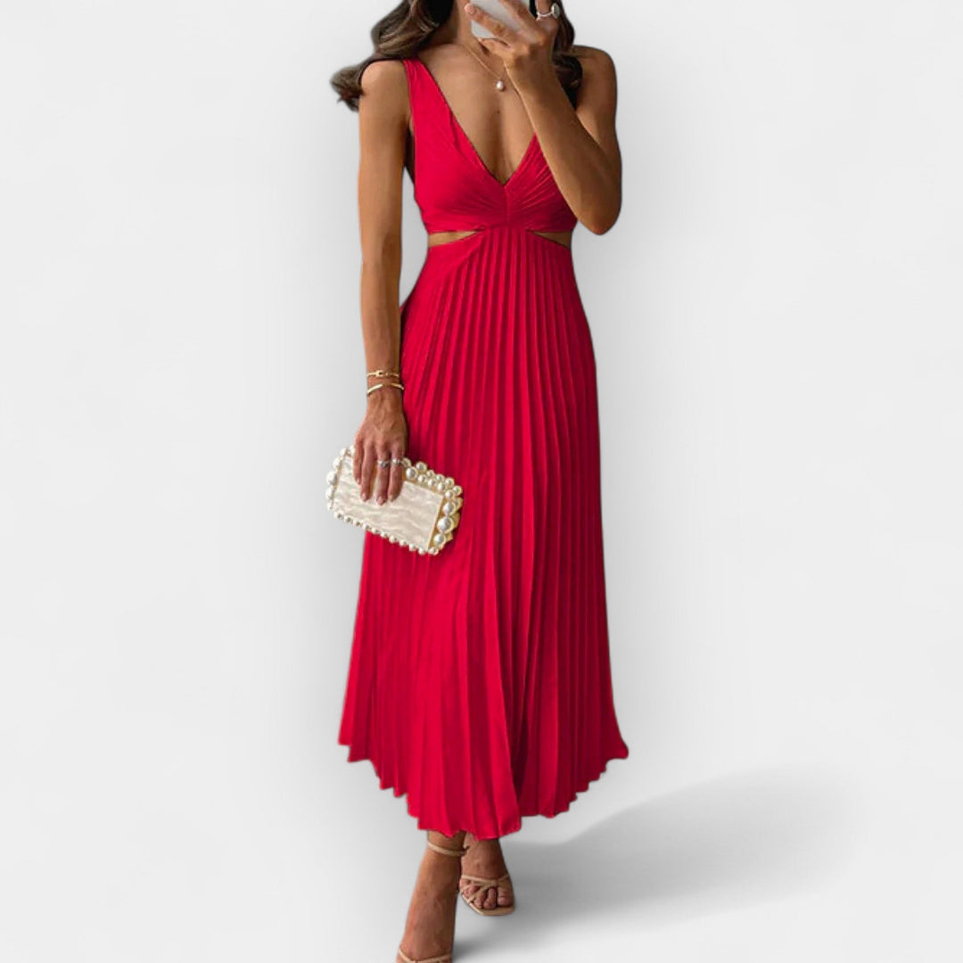 Midi Satin Dress