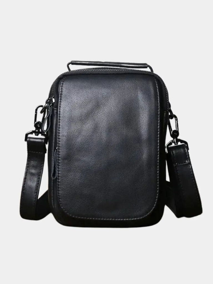Palm Beach Boutique Mens Leather Messenger Bag