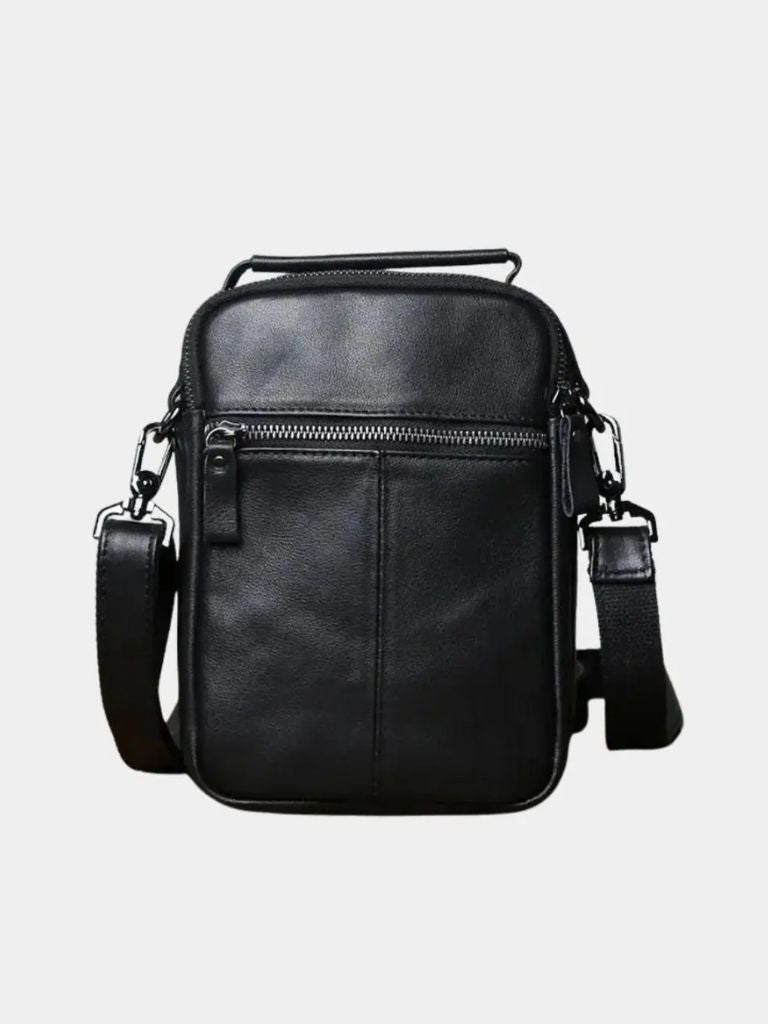 Palm Beach Boutique Mens Leather Messenger Bag
