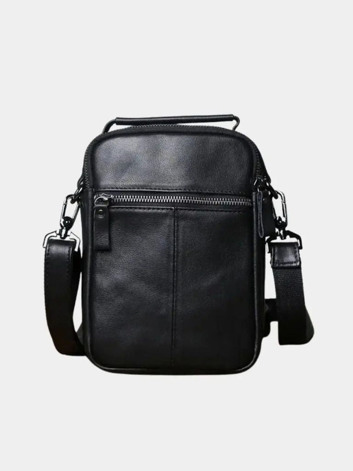 Palm Beach Boutique Mens Leather Messenger Bag