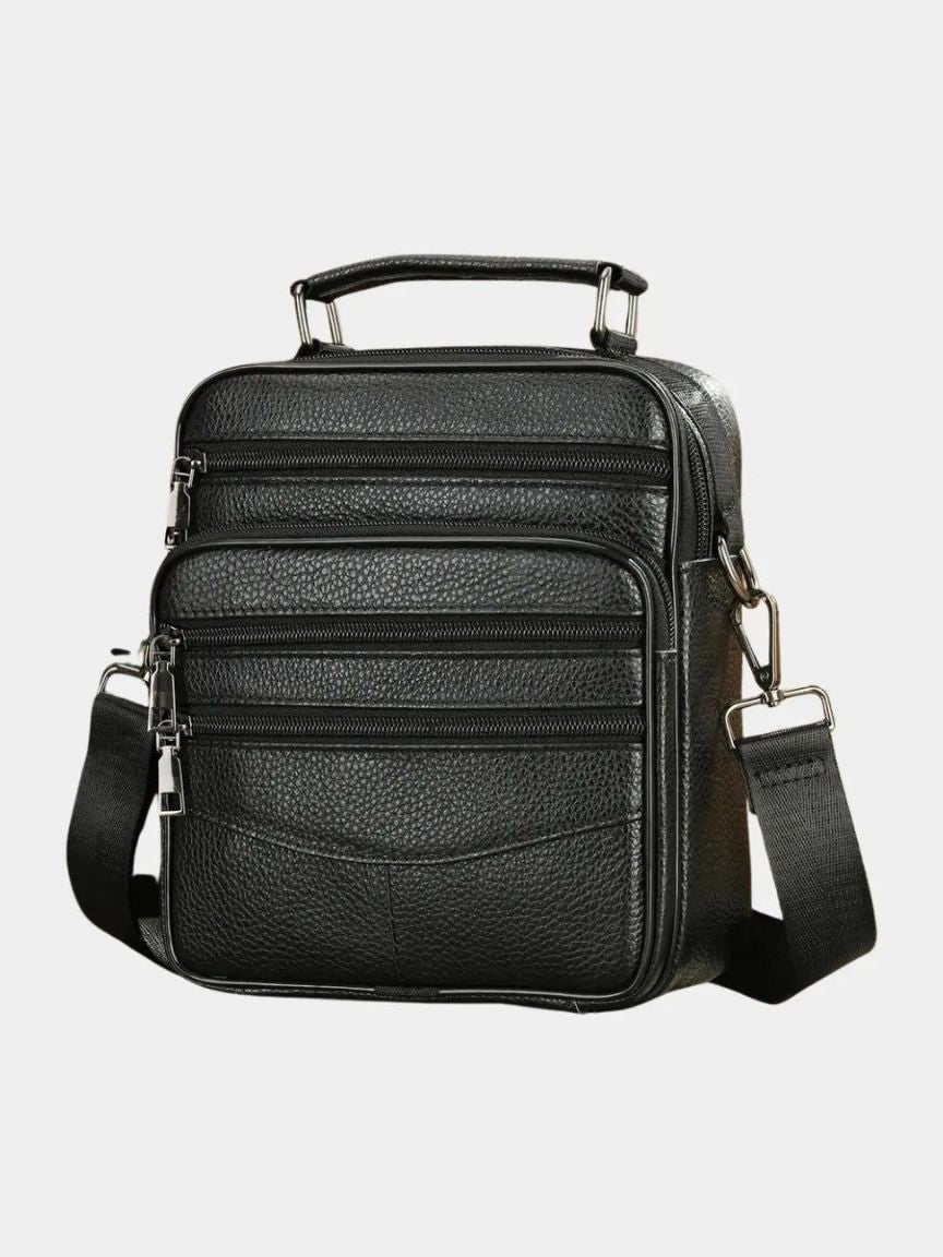 Palm Beach Boutique Mens Leather Crossbody Bag