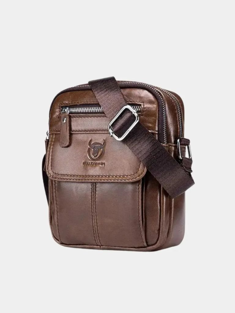 Palm Beach Boutique Leather Messenger Bag