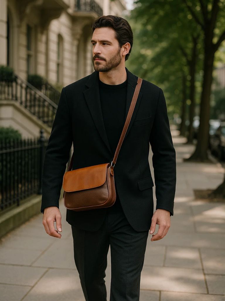 Palm Beach Boutique Milan Essential Leather Crossbody Bag