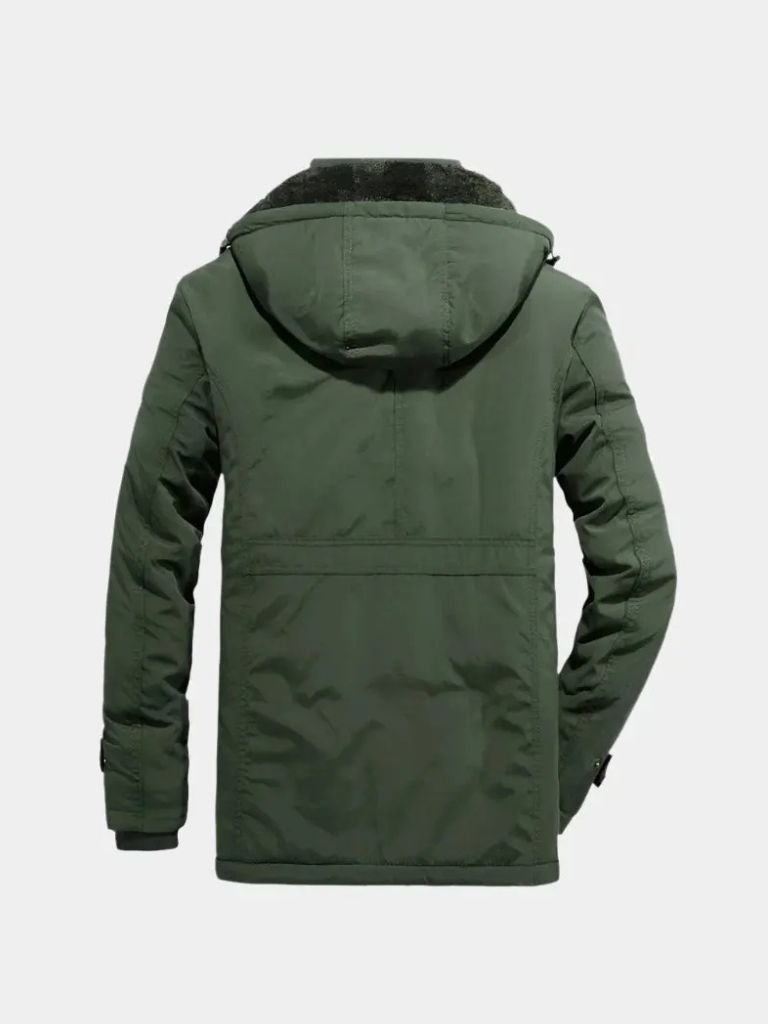Palm Beach Boutique Military-Style Hooded Jacket