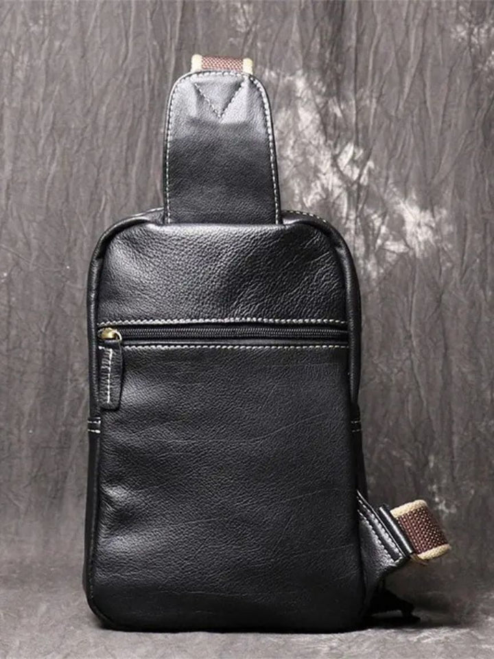 Palm Beach Boutique Minimalist Leather Shoulder Bag