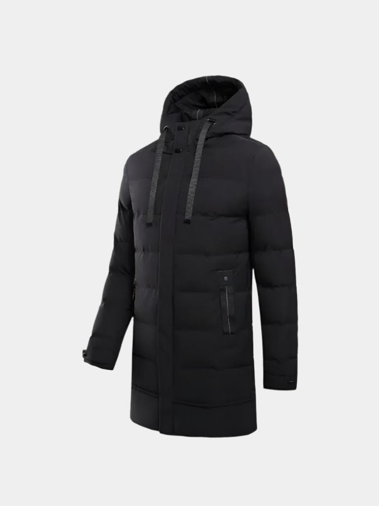 Palm Beach Boutique Long Minimalist Puffer Coat