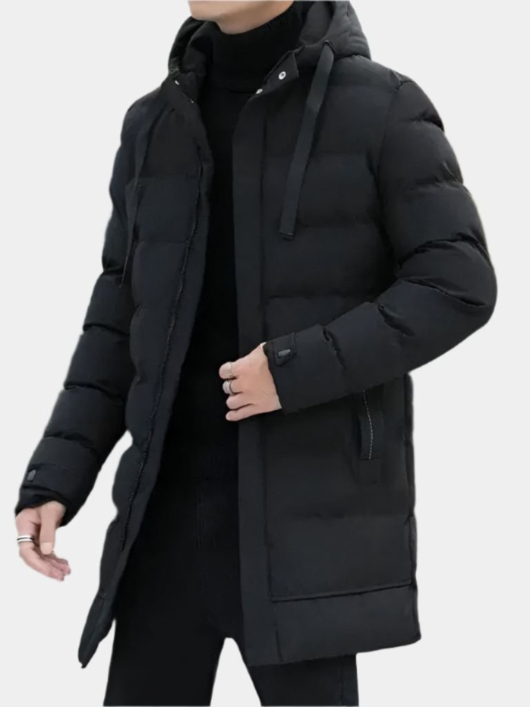 Palm Beach Boutique Long Minimalist Puffer Coat