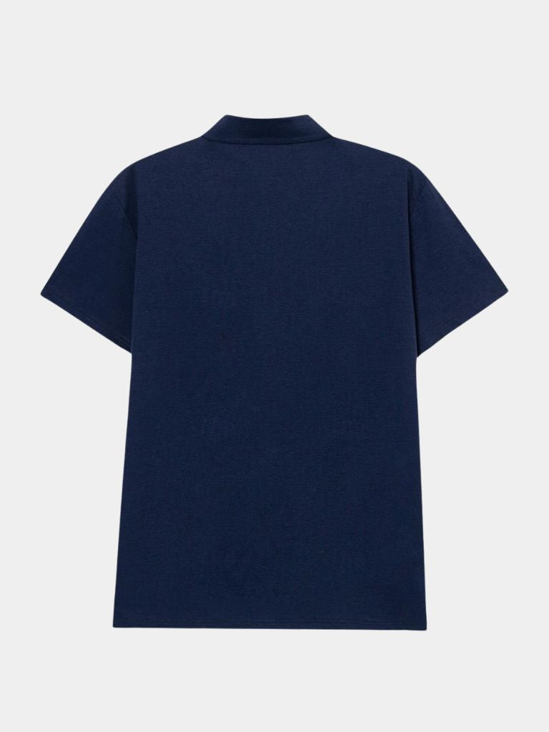 Navy Palm Beach Boutique Polo Leviana