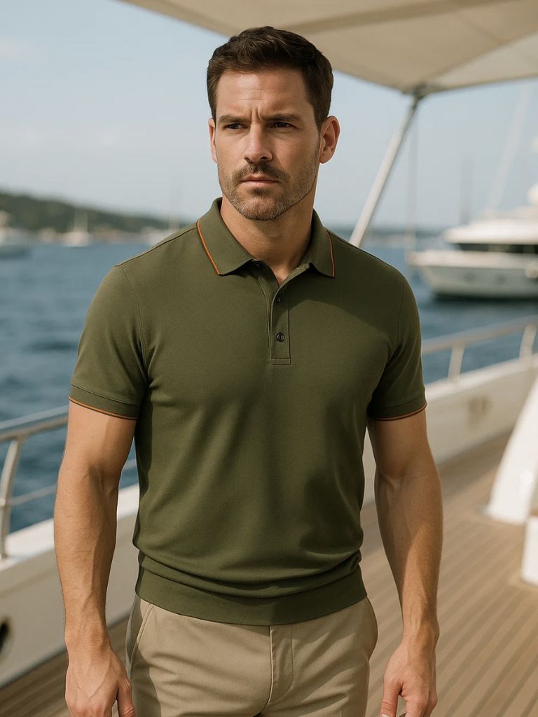 Noble Knit Polo - Palm Beach Boutique