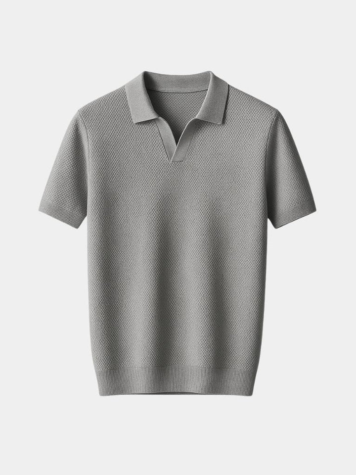 Old Money Cotton Polo - Palm Beach Boutique